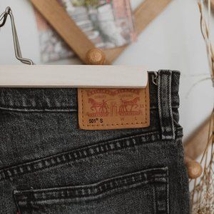 Levi's 501S Black Women's Jeans